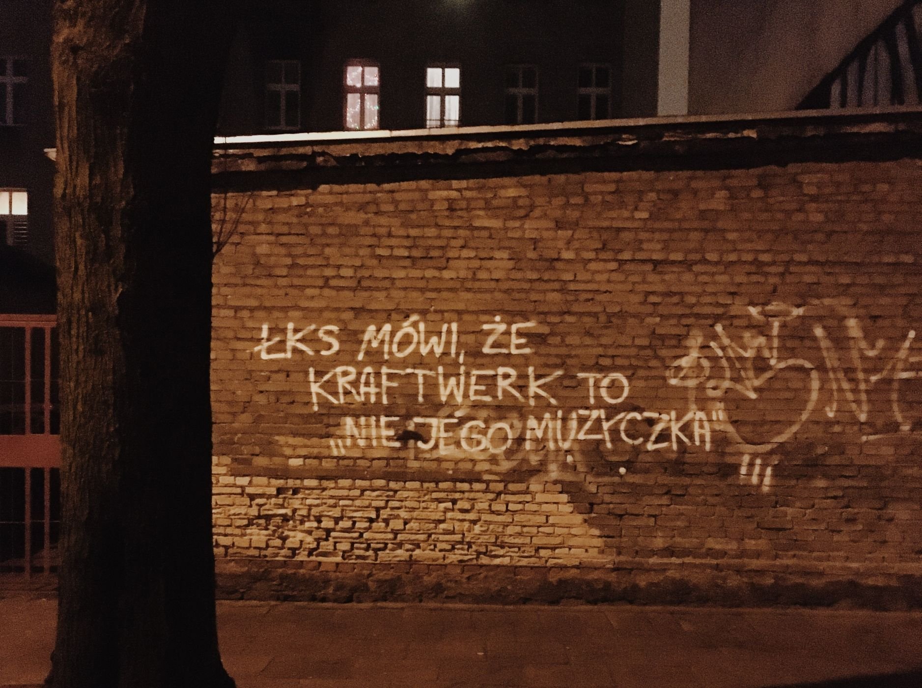 Napis na murze autorstwa Jana III Wazy, fot. Dorota Szczepańska