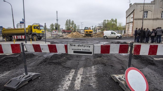 Uwaga na zmiany w organizacji ruchu - fot. Stefan Brajter / UMŁ