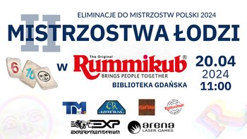  - II Mistrzostwa Łodzi w Rummikub w Bibliotece Gdańskiej