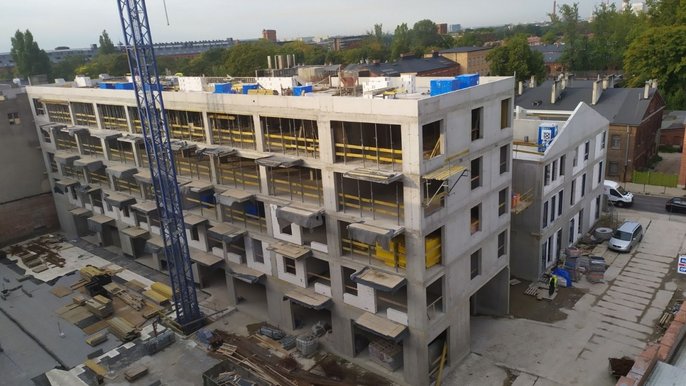Inwestycja mieszkaniowa w Łodzi - fot. Łódź.pl