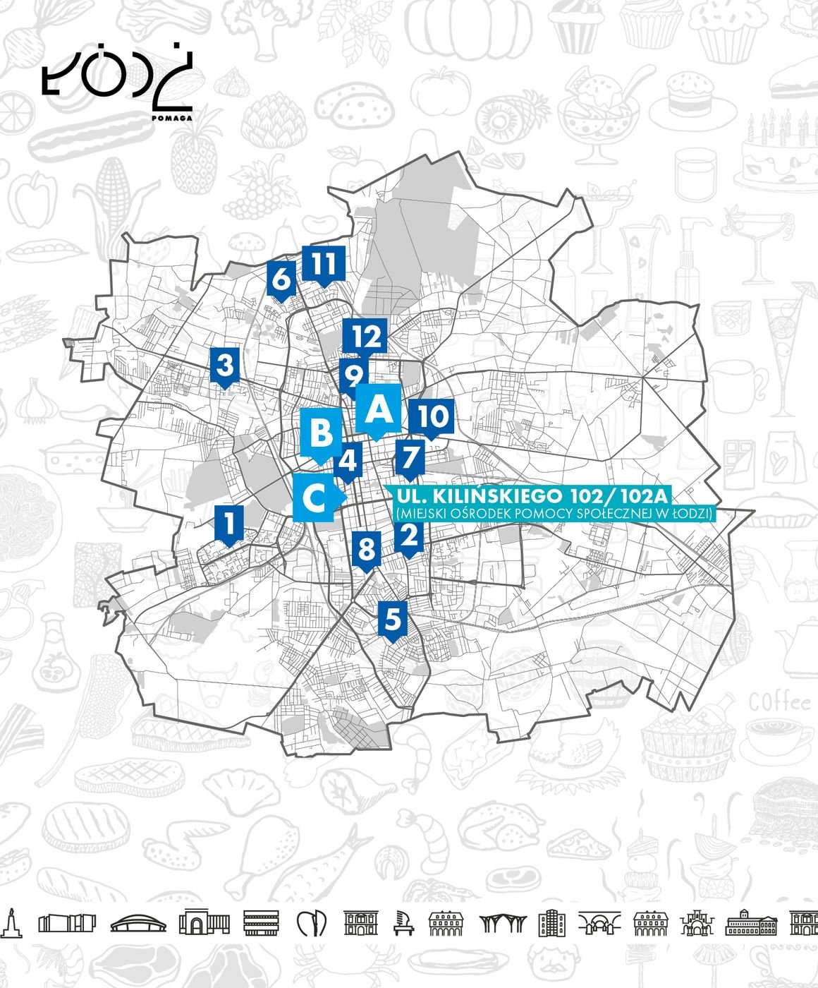  , Lodówki społeczne i jadło dzielnie w Łodzi - mapa wraz z adresami. Wszystkie adresy dostępnych punktów dzielenia się jedzeniem znajdziesz w tekście poniżej.