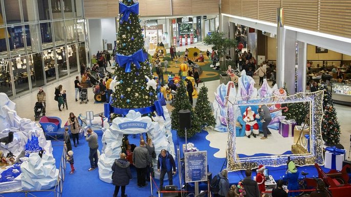 Grafika promująca wydarzenie: Mikołaj i świąteczne parady w Porcie Łódź w Porcie Łódź - fot. mat. Port Łódź