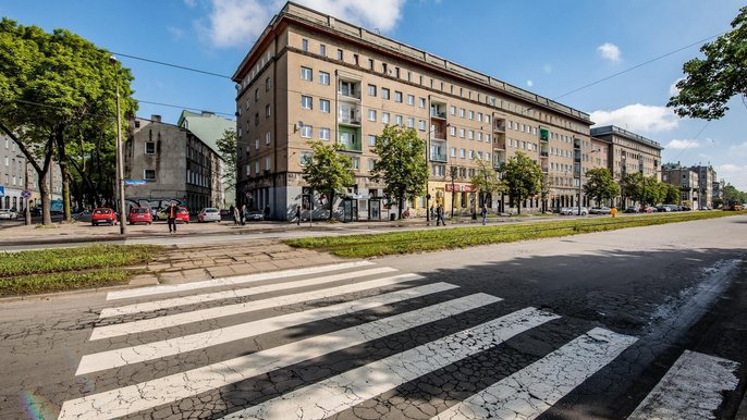 Bałuty, ul. Wojska Polskiego - fot. Sebastian Glapiński / UMŁ