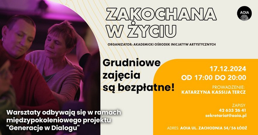 zakochana w życiu warsztaty romantyczne