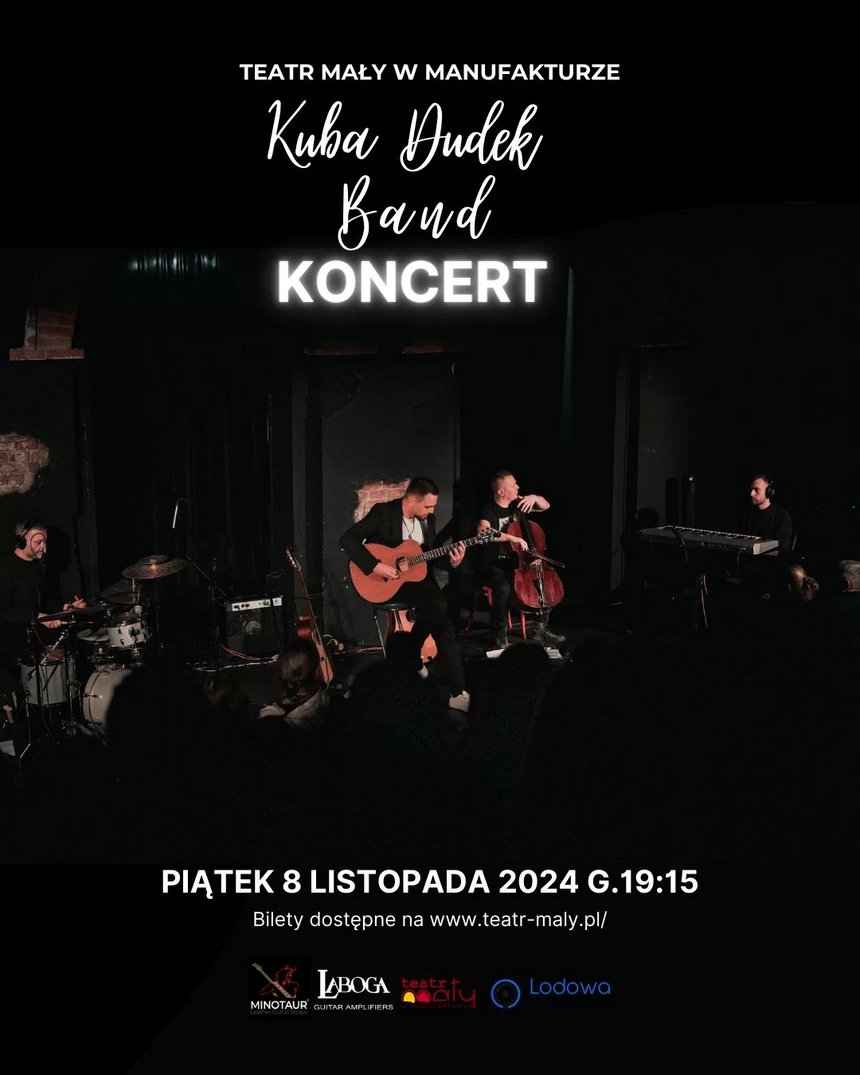 Kuba Dudek Band - "Opowieści pisane dźwiękiem" w Teatrze Małym