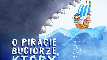 Grafika promująca wydarzenie: "O piracie Buciorze, który zgubił skarb" - widowisko w Teatrze DOM na Piotrkowskiej -  fot. mat. Teatr DOM