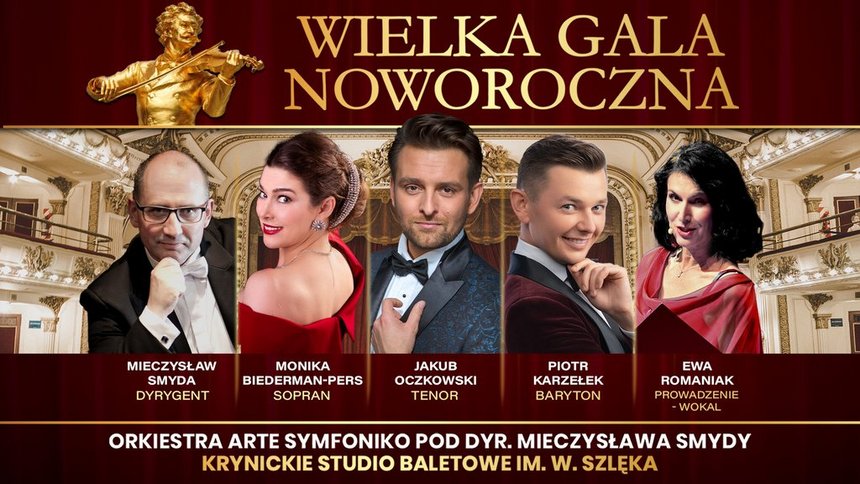 Wielka Gala Noworoczna w Filharmonii Łódzkiej
