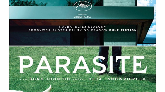 Grafika promująca wydarzenie: "Parasite" | projekcje w Kinie Kinematograf w Muzeum Kinematografii - fot. mat. Muzeum Kinematografii w Łodzi