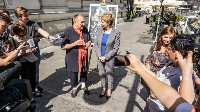 Michał Urbaniak i Hanna Zdanowska zapraszają na Urbanator Days 2017 - fot. UMŁ