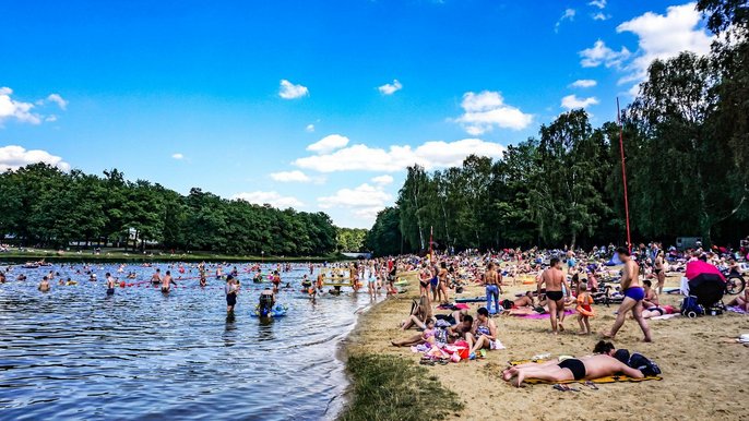 Arturówek jest istotnym miejscem wypoczynku mieszkańców Łodzi i okolic - fot. z arch. UMŁ