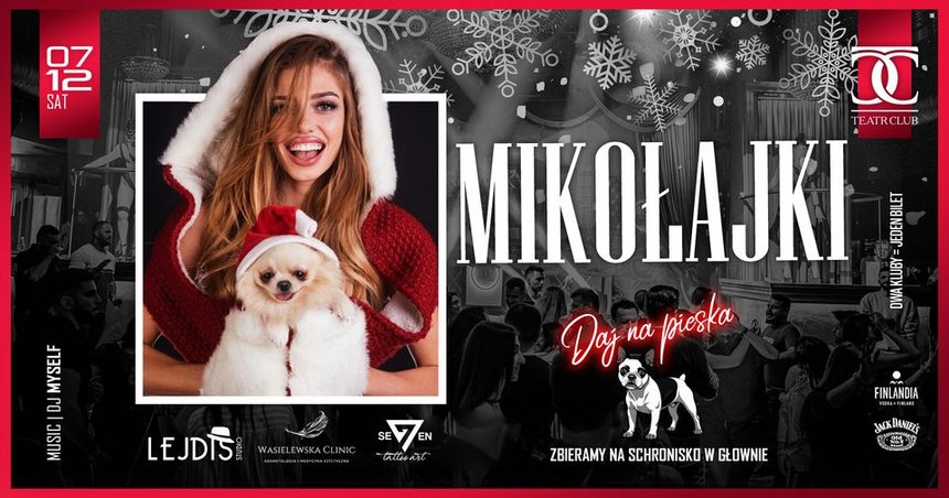 MIKOŁAJKI - Daj na pieska! w Klubie Teatr