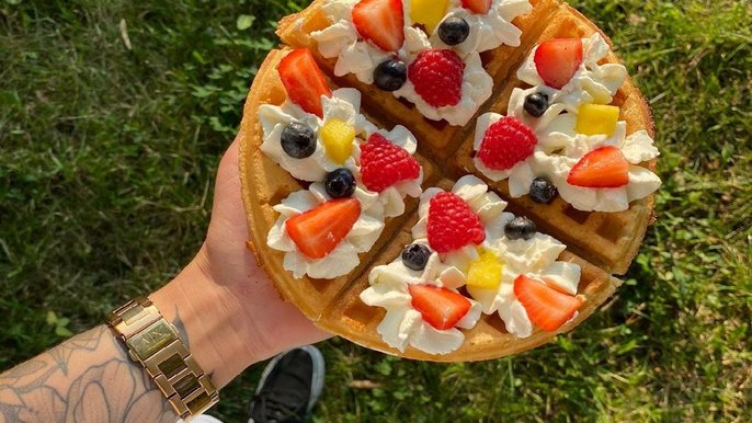 Najlepsze gofry w Łodzi - fot. Park Cafe