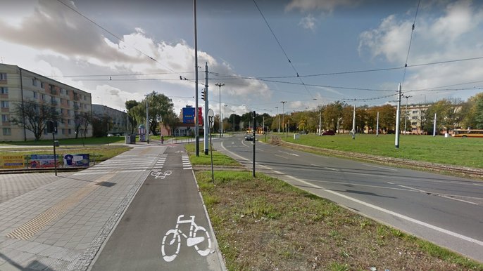 Rondo Lotników Lwowskich - fot. Google Street View