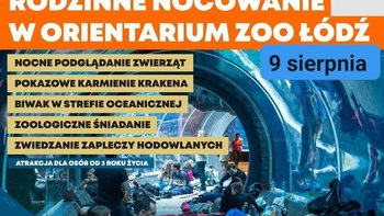 -  Letnie Nocowanie w Orientarium Zoo Łódź