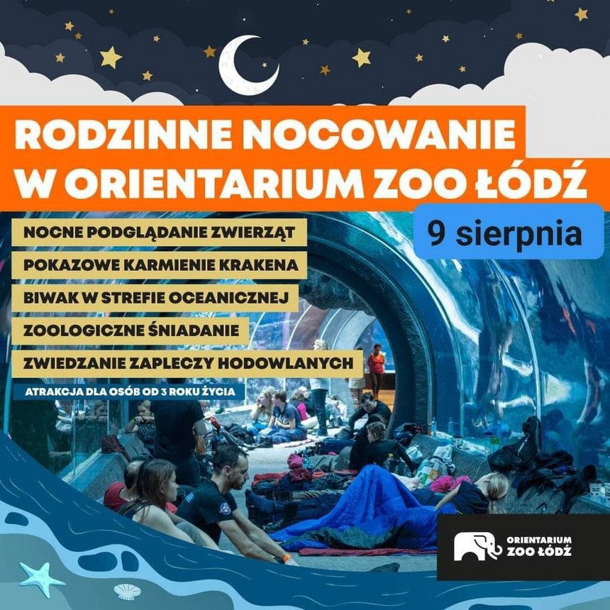 Letnie Nocowanie w Orientarium Zoo Łódź