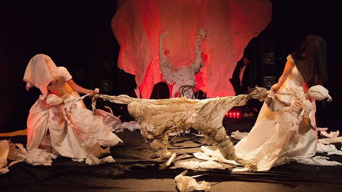 Zdjęcie promujące wydarzenie: RPS: Spektakl "Lear. The Bastard's Story" w teatrze CHOREA - mat. pras. organizatora 