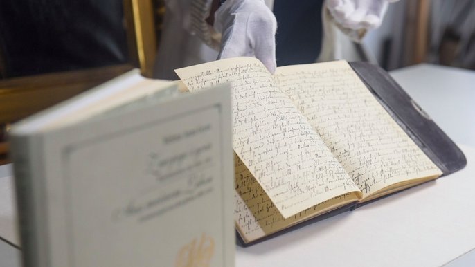 Odnaleziony po latach 100-letni pamiętnik Heleny Geyer trafił do muzeum - mat. prasowe