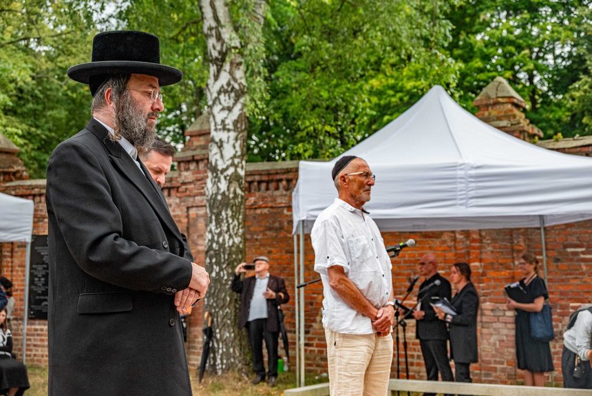 Rabin Łodzi Szlomo Szif. Fot,. P.Wacławiak, UMŁ. 