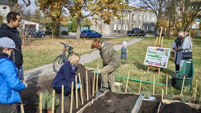 Ogród społeczny na Mani - fot. ŁÓDŹ.PL