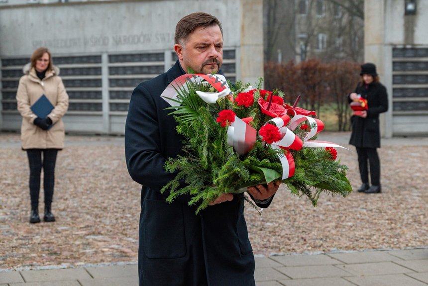 Karol Piskorski, dyrektor oddziału łódzkiego IPN.Fot. P. Wacławiak, UMŁ. 