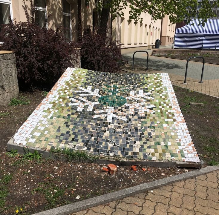Mozaika z Hortexu, fot. Dorota Szczepańska