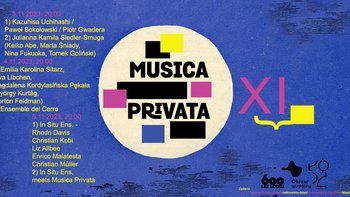 Festiwal Musica Privata XI  