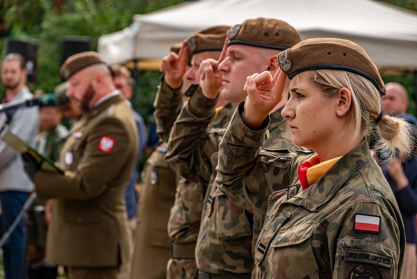 Żołnierze 9. Łódzkiej Brygady Obrony Terytorialnej. Fot. P. Wacławiak, UMŁ. 
