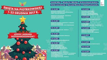Jarmark Bożonarodzeniowy 2017 -  mat. pras. Archiwum UMŁ