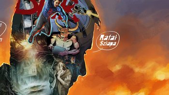 Grafika promująca wydarzenie: "29. Międzynarodowy Festiwal Komiksu i Gier/ "Rafał Szłapa. Moje życie z komiksem" - wystawa w Galerii Bałuckiej (Miejska Galeria sztuki w Łodzi)" -  mat. pras. 29. Międzynarodowy Festiwal Komiksu i Gier