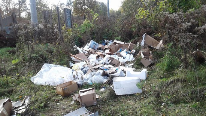 Podrzucił odpady - został ukarany! 