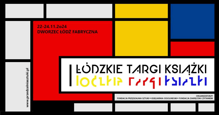 Łódzkie Targi Książki na Dworcu Łódź Fabryczna