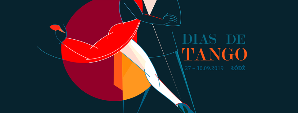 Grafika promująca wydarzenie: Dias De Tango/ Festiwal Międzynarodowe Dni Tanga w Łodzi , fot. mat. Dias De Tango