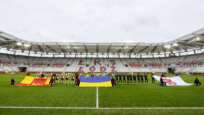 ŁKS Łódź - Korona Kielce - fot. Łukasz Grochala