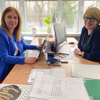 Iwona Jasińska i Marta Kardas z kampanii Rodzina Jest dla Dzieci