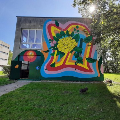 Mural na BOK Wyspa Kultury, mat. prasowe