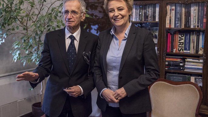Jacek Federowicz spotkał się również z prezydent Łodzi Hanną Zdanowską - fot. Stefan Brajter / UMŁ