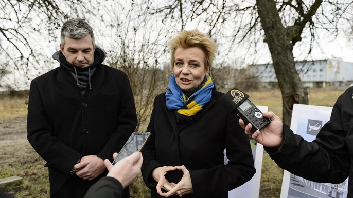 Wkład miasta w program Mieszkanie Plus to m.in. aport w postaci 5000 mkw. działki przy ul. Pabianickiej - fot. Radosław Jóźwiak / UMŁ