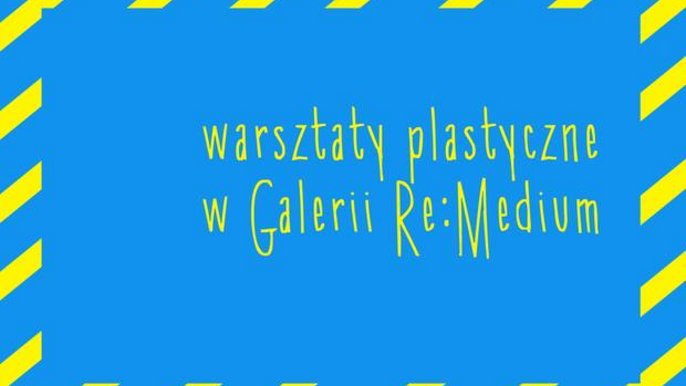 Grafika promująca wydarzenie: "Moje wymarzone wakacje na pocztówce" - warsztaty w Galerii Re:Medium (Miejska Galeria Sztuki w Łodzi) - mat. pras. MGSŁ