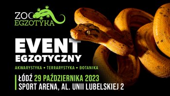 Egzotyczne targi w Łódzkiej Sport Arenie  