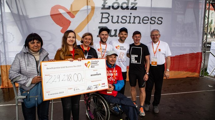 Rekordowy Łódź Business Run. Zebrano niemal 230 tysięcy złotych dla osób z niepełnosprawnością - mat. prasowe