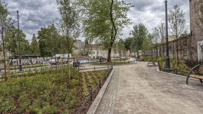 Zielone Polesie, ul. Pogonowskiego - fot. Stefan Brajter / Archiwum UMŁ