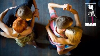 Grafika promująca wydarzenie: Darmowe TANGO dla początkujących / w ramach VIII Międzynarodowego Łódź Tango Salon Festival 2018 w YMCA -  mat. pras. Łódź Tango Salon Festival