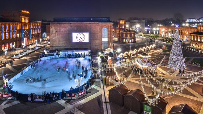 Czas na zimowe ślizgi w Manufakturze - fot. mat. pras. Manufaktura