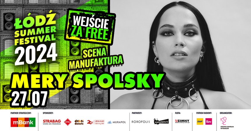 Summer Festival 2024: Mery Spolsky - Scena Manufaktura