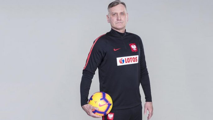 Tomasz Muchiński, trener bramkarzy reprezentacji Polski - fot. NLP