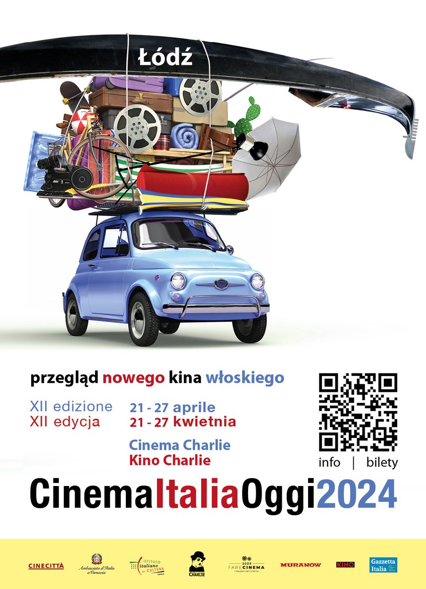 Cinema Italia Oggi - Przegląd nowego kina włoskiego 2024 w Kinie Charlie