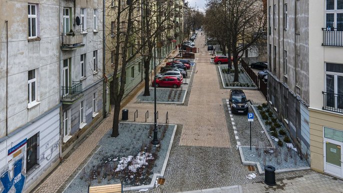 Woonerf na Strzelców Kaniowskich - fot. Stefan Brajter