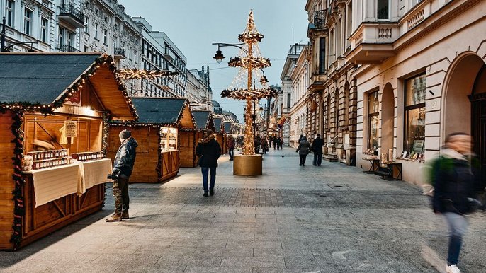 Jarmark Bożonarodzeniowy na Piotrkowskiej - fot. ŁÓDŹ.PL