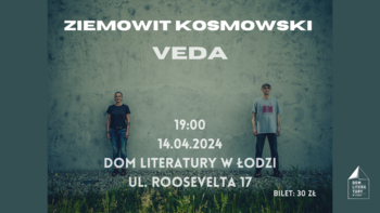  -  Koncert Ziemowita Kosmowskiego w Domu Literatury