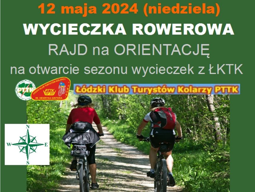 Rajd Rowerowy z Łódzkim Klubem Turystów Kolarzy PTTK